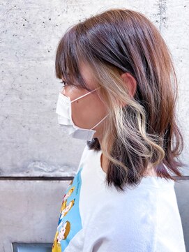 クオン 今泉(quon) 【RYUYA】ベージュ×イヤリングカラー