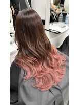 アライブ ハラジュク(ALIVE harajuku)&nbsp;【ALIVE 夕貴】ピンクグラデーションカラー