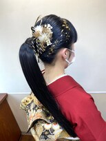 振袖 成人式 ヘアセット