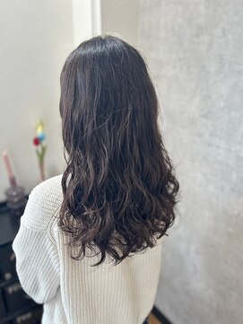 ヘアーワークス ボナ ウニクス店(HAIR WORKS bona) 艶カラー/髪質改善カラー/ナチュラルパーマ