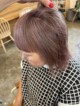 ウィークエンド(WEEKEND) 白髪ぼかしブリーチ無しダブルカラーカットトリートメント15400