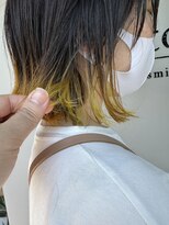 ヒトヘアースマイル 各務原(hito hair×smile)&nbsp;イエローグラデーション