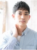 20代30代ビジネス爽やか黒髪ベリーショートX草加