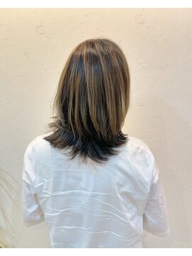 ユニコ(unico) 白髪ぼかし/ハイライト/ベージュ