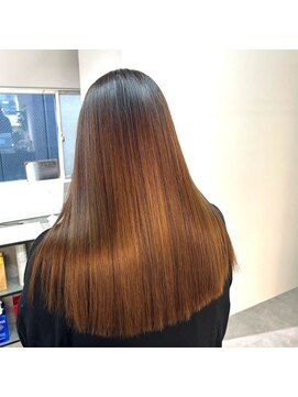 ニュイ 高槻 阪急茨木店(nui) 黒髪ボブルフネビージュ小顔ワンレンスペインカール