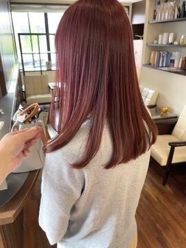 ゼンドット キョウト(Zen. kyoto) ブリーチなしダブルカラーチェリーピンク