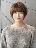 うる艶髪デジタルパーマくせ毛風カール小顔カット30代40代前髪