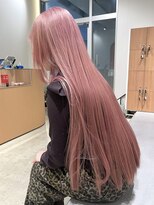 ローエ バイ デコ(Rohe by DECO)&nbsp;【廣川】ハイトーンロング/ホワイトピンク