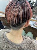 大人かっこいい個性的ハンサムショート