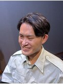 ビジネスツーブロックショート センターパート
