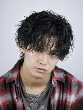 オーシャントーキョー 大阪(OCEAN TOKYO) 波巻きパーマメンズツイストスパイラルパーマツーブロック