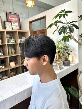 ポピイズ(POPPIES) メンズスタイル【センターパート