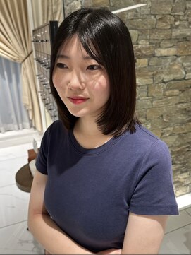 ザザ ZA/ZA 目白 【伸ばし途中でも◎】ボブレイヤーカット　小嶋