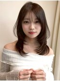 レイヤーカット*ミディアムレイヤー*顔周りカット*髪質改善