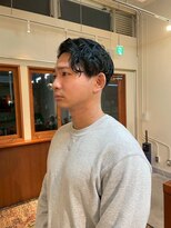 ニクラ ザ ブリンク(NICLA the blink)&nbsp;大人男子のワイルド強めパーマ アップスタイル ビジカジ対応○