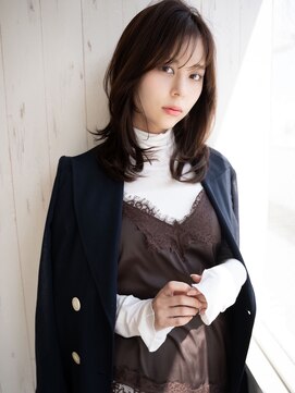 ユニ バイ ミリィ 四日市(uni by mily) 髪質改善×春カラー×ミディアムレイヤー