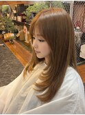 和と袖ヶ浦韓国くびれレイヤー ハッシュカットは当店にお任せ