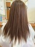 髪質改善☆高濃度水素ケア縮毛矯正＋カット＋パールTr