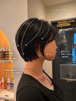 ロンド パルティール 大宮(Lond partir) レイヤーボブ/ミルクグレージュ/韓国巻き/結べるレイヤーカット