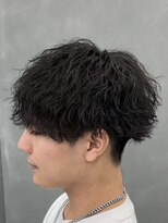 オーバル ジングウマエ(OVARL jingumae)&nbsp;縦落ちパーマサーフカールフェザーパーマシャドウパーマ