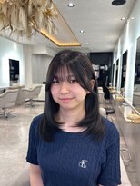 ウィクシーミミ 栄矢場町店(wixy mimi) グレージュカラー×レイヤーカット