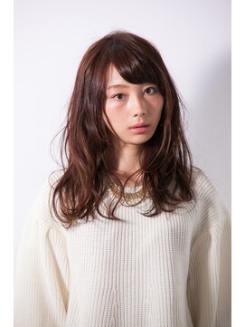 アールヘア ナチュラルアンドオーガニックサロン オーガニックカラー☆ルーズウェーブスタイル