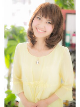 シュ シュ ヘア 本厚木店(Chou Chou hair) ぐっと可愛らしさＵＰ！な‥ふわミディ♪