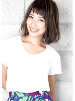 ヘアサロン ガリカ 表参道(hair salon Gallica)&nbsp;☆ BOB  ×   グレージュカラー  ☆  short  bang スタイル