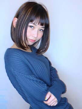 ラウンジ モリオ イケブクロ(Lounge MORIO Ikebukuro) 【morio池袋】大人可愛い小顔ボブ