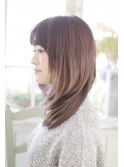 ナチュラルかわいいヘアースタイル