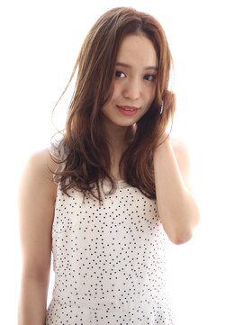 ソア 武蔵小杉(SOAR) インナーハイライトとリラックスウェーブのナチュラルロング