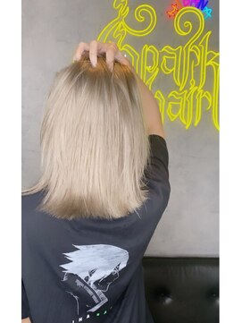 スパークスヘア(Sparks hair) 誰が見たって綺麗な色ってなるやつやぁん