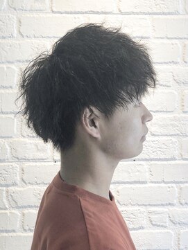 デイジー インデックスヘア 大島店(DAISY index hair) ”DAISY大島店”ツイストパーマ フェザーマッシュ メンズカット