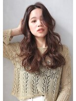 エヌ トーキョー(enu TOKYO) ロングレイヤー ビーチウェーブ