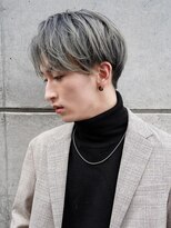 ツーブロックセンターパート× アフターブルーブラック×Masena3