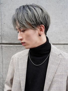 マセナ(Masena) ツーブロックセンターパート× アフターブルーブラック×Masena3