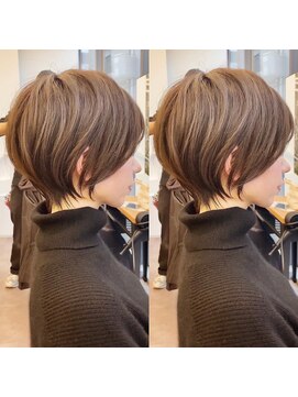 ビュー トウキョウ(VIEW TOKYO) ハイライト/ショート/ブラウンベージュ