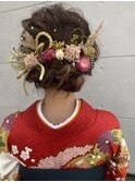 卒業式ヘアセット