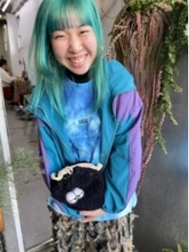 フィン(fin,) fin,/くびれヘア/似合わせカット/デザインカラー/ツートンカラー