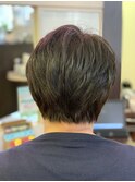 前下がりショートボブ丸みショート◎ 6
