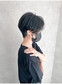 クールな印象に!ハンサムショート