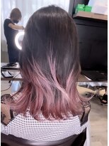 アルマヘア(Alma hair) 【ピンク系】裾カラー