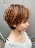 大人丸みショート