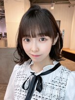 アルバム 池袋(ALBUM)&nbsp;ボブブラウン_ショコラアッシュヘルシースタイル_ba434691