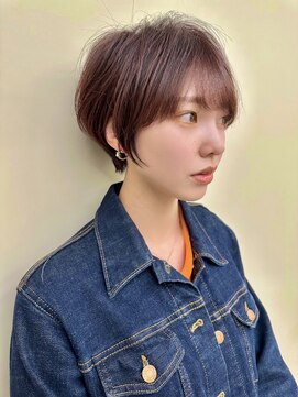 ナンバー 六本松(Number) 【number山崎友雅】ショート/ボブ/切りっぱなし/韓国風