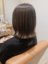 リール ヘアー 箱崎店(rire hair) 切りっぱなしボブ