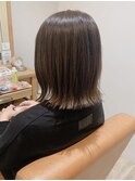 切りっぱなしボブ