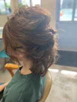 プチルポ(Petit Repos) ハーフアップ