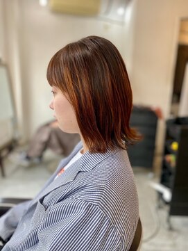 ソイクフ 高田馬場店(SOY-KUFU) 大人可愛い◎イメチェン似合わせカットフルバング