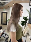 it.Style ブラウンベージュ ベージュ ブリーチ ハイライト